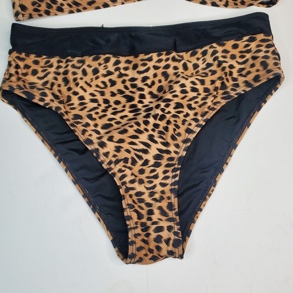 Beach Joy leopard bikini size small - Picture 3 of 7